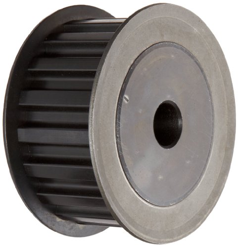Ametric 33H150 Steel ANSI Timing Pulley with Flange, 33 Teeth.8125 Inch +/-1/16 Pilot Bore , 5.19 Inch Outside Diameter , 5.25 Inch Pitch Diameter