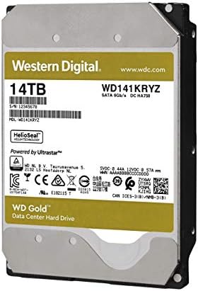 Западен Дигитален Златен WD141KRYZ 14 Tb Хард Диск-3.5 Внатрешна-SATA