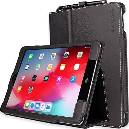 Snugg iPad 10.2 Case/iPad Air 3 Case/iPad Pro 10.5 Case, заштитен кожен покритие и застанете за iPad 9 -та генерација - Clackest