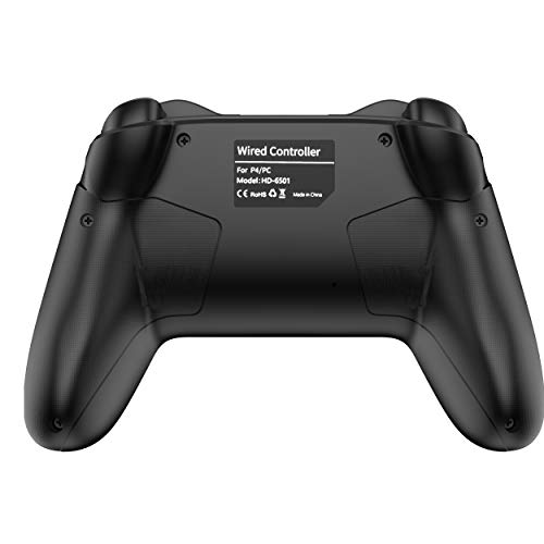 PS4 WIRED CONTROLLER, WIRED PS4 CONTROLLER GAME за PlayStation 4 со 10 Feats Cable Поддршка за работа со PS3/PS4/PC