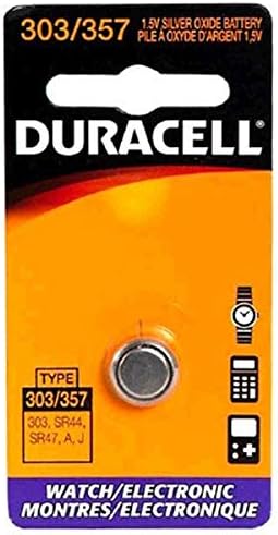 Duracell DL303/357bpk Часовник/Електронска Батерија, Џеб Фиока