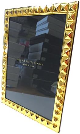 Tizo 8 x 10 24k злато позлатена рамка за дијаманти