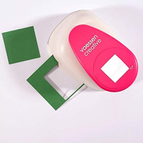 Vaessen Creative Craft Paper Panch Square Motive Puncher, мулти-боја, гигант