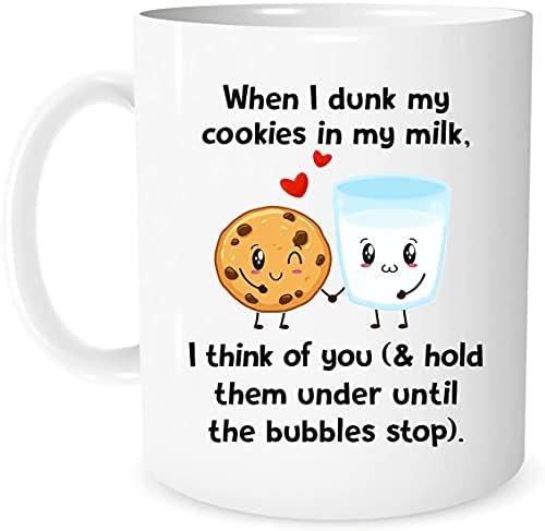 Дилдеко Кога ќе ги забијам колачињата во млекото мислам НА тебе - 11оз Кафе Кригла