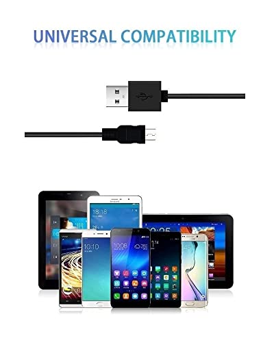 Guy-Tech Micro USB полнач кабел кабел компатибилен со PS4 Dual Shock Wireless Controller олово