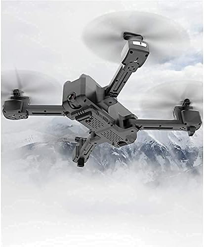 Wyxy камера дрон Flycam Quadcopter UAV со 4K камера 3-оски Gimbal 30min време на летање, за почетници Black 1080p