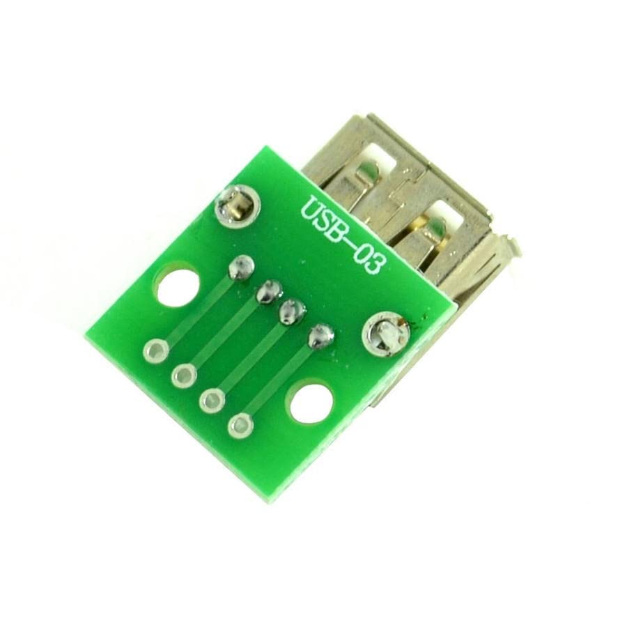 USB-03 USB 2.0 женски до 4P DIP Switch DIP адаптер модул USB адаптер плоча