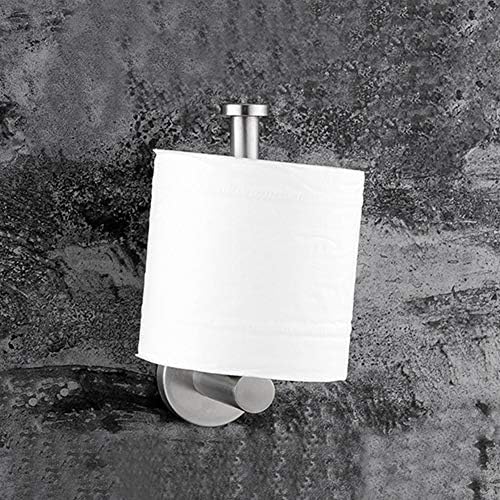 Xxxdxdp хартиена алатка ролна беспрекорна држач за позадина бања бања самолеплива тоалета издржлив држач за хартија од не'рѓосувачки челик