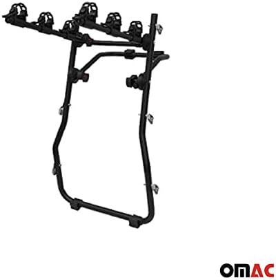 ОМАК 3 решетка за велосипеди за Субару Форестер 2013-2018 Црно | Носач на велосипеди за велосипеди за автомобили 99 lbs оптоварување