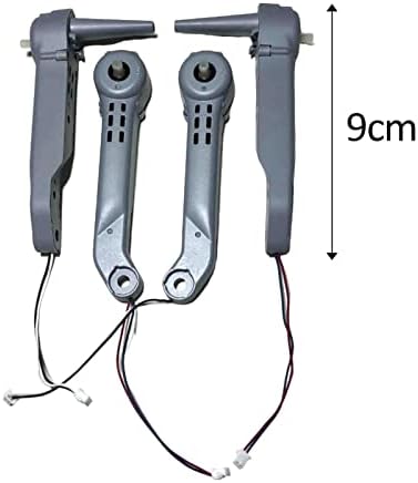 Девока професионална моторна рака постави додатоци за дронови Резервни делови предна задна лесна категорија за замена на Z908 Pro RC Quadcopter, сива