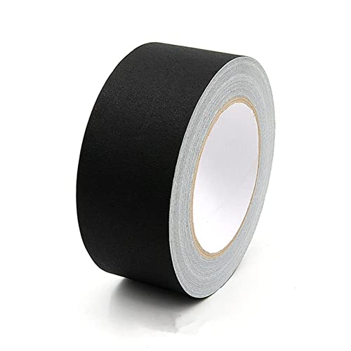 Missyoung Gaffers Tape Matte Black Gaff Tape водоотпорен, без остаток, нерефлективен, лесен солза, мат гафер сценска лента yjd 10 p 0