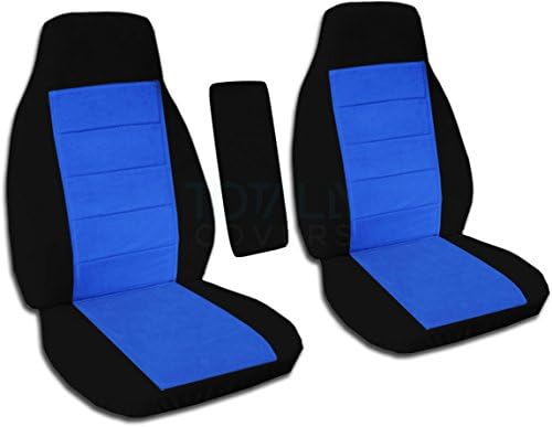 Сосема опфаќа компатибилен со 1998-2003 година Форд Ранџер дво-тон корпа за седишта за седишта W Center Coverest Cover: Црна и јаглен Редовна кабина/Xcab w/Wo Lumbar/recliner