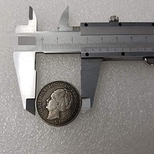 Антички Занаети 1945 1г Месинг Позлатени Сребро да се Направи Стара Монета Комеморативни Монети 233коин Колекција Комеморативна Монета