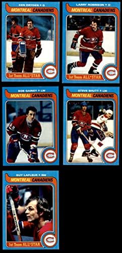 1979-80 Врвови Монтреал Канадиенс Во Близина На Тим Сет МОНТРЕАЛ КАНАДИЕНС ЕКС/МТ+ Канадиенс