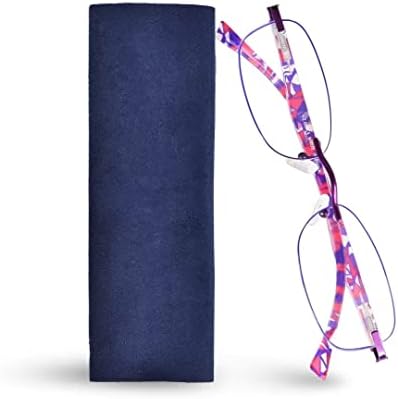 Optofendy Rimless читање очила за жени, читатели за жени со пролетни шарки затемнети рабови сини очила за читање на светло