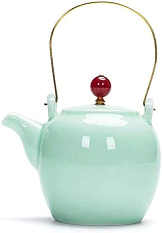 Office чајник чајник керамички чајник керамички чај тенџере 210ml чај сак домаќинство чај сет единечен чајник керамички цветни чајници