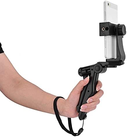 Стабилизатор на паметни телефони со 3-оски, преклопна рака за држач за заграда, комбо комплет, преносен телефонски штанд за снимање на