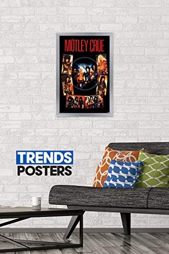 Trends International Motley Crue - Извикајте на постер на ѓаволот, 22.375 x 34, нерасположена верзија