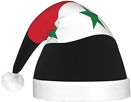 Знаме На Сирија Божиќна Капа Маж Женски Елф Шапка Унисекс Капа За Новогодишни Капи За Забави