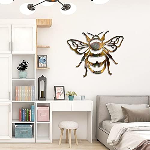 Канцеларија Ѕид Налепници Пчела Фестивал Креативни Ѕид Налепници Метал Занает Пчела Внатрешни И Надворешни Украси Карневалски Огледала За Ѕидови