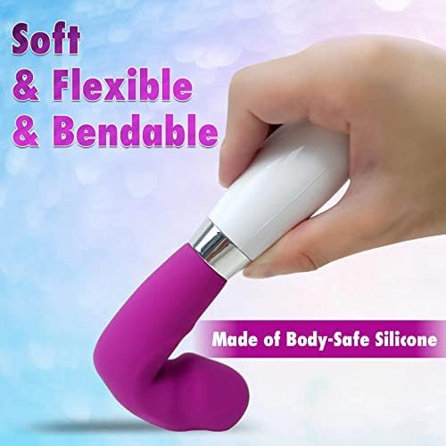 Puwcbze G Spot Dildo Clitoral Vibrator со 10 режими на вибрации, клиторис стимулација вагин анален вибрирачки масажер, силиконски мек реален дилдо водоотпорен секс играчки за возрас