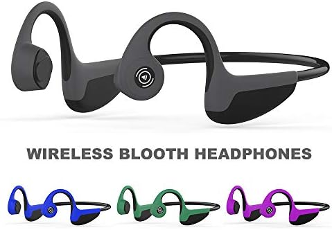 Слушалки за спроводливост на коските Bluetooth 5.0 Отворено уво безжичен титаниум hifi стерео со MIC sweomproof Спортски слушалки