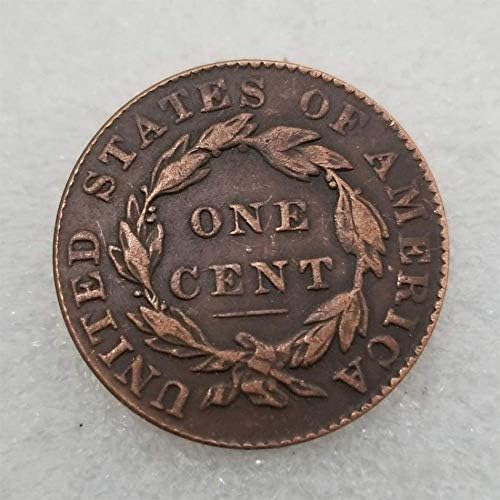 1822 година Бесплатна реплика комеморативна монета Соединетите држави комеморативни стари монети нециркулирани скитници на никел