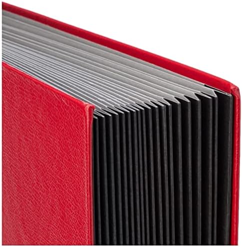 Лајц Проширлива Книга Со Потписи со 20 Разделувачи На Картички, А4, Црвена, 57000025