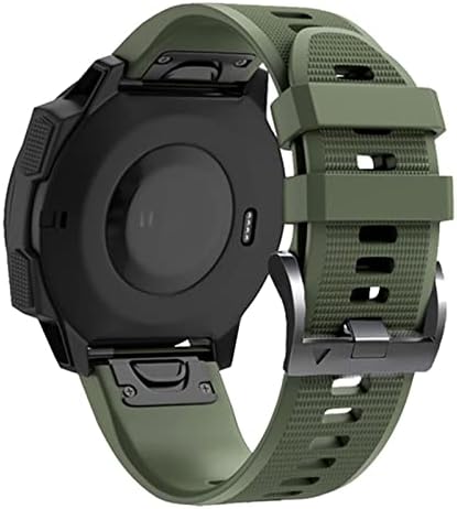 Smapo Smart Watch Band Strap за Garmin Fenix ​​7 7x 6 6x 5x 5 3HR 935 945 БЕЗБЕДНО ОСНОВНО ПОВЕЕ СИЛИКОН СЛЕДЕН ВАДЕЛ 22 26мм Кореа