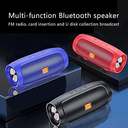 ATINETOK 360 ° Балансиран опкружувачки двојна звучник Bluetooth аудио звучник - Надворешен преносен приклучок Двојни звучник Двојни подароци