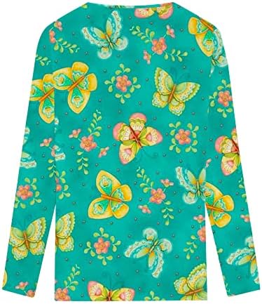 Кошула со блуза за девојки лето есен 2023 облека долга ракав против вратот чипка памук графички салон топ 7е 7е