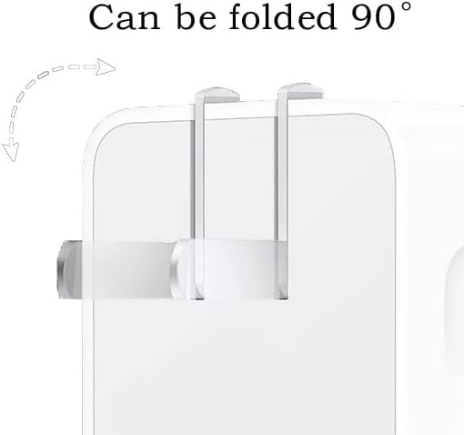 КАДИЈИУ 35W Двојна USB-C Wallид Брз полнач, замена за адаптерот за iPhone 14/13/12/11, компатибилен со Mac Book Air M1 M2 PD 3.0 35W преклопен