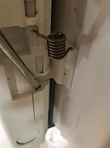Замена на пролетта на вратата од 2 компјутери за ладилник за челик Кенмор Елит Компатибилен со 795.71054.010, 795.71099.111, 795.71056.011