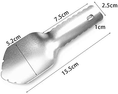 Менгк 6.1 Инчен Лесен Алуминиумски Легура Рака Лопата Мистрија За Кампување Пешачење Ранец Градинарство