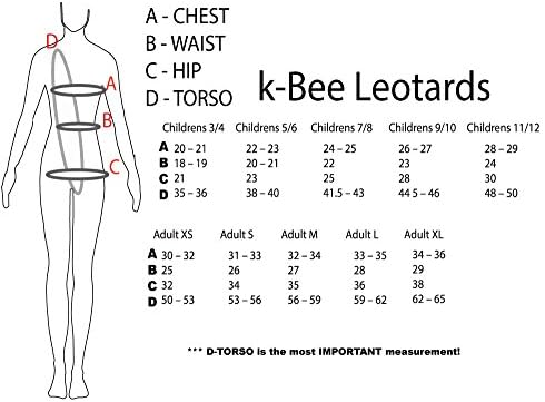 k-пчела леотарди девојки омбри црвено бело и сина гимнастика Леотард