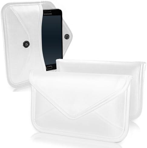 Boxwave Case Компатибилен со Motorola Moto Z3 - Елитна кожна торбичка за месинџер, синтетички кожен покрив дизајн на пликови за моторола