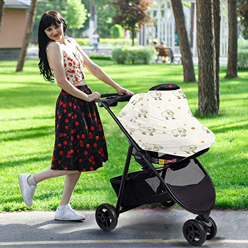 Обвивки за седишта за бебешки автомобили - шетач на крошна за стискање на шамија, мулти -употреба на крошна на автомобили, за бебиња и мајки