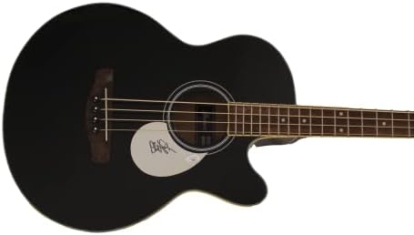 Фил Леш потпиша автограм со целосна големина Ибанез Акустична бас гитара Б/ Jamesејмс Спенс ЈСА автентикација - благодарен мртов