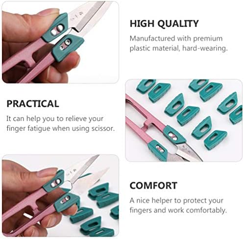 Ножици за везови на хемотон пролетна алатка 50 парови за шиење ножици за шиење алатка за предиво за конец мини мали снајпни фиксатор