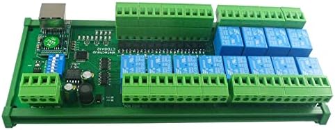 2 IN1 12 DIO Ethernet/RS485 Relay Switch Module Modbus RTU TCP/IP мрежна контролер PLC EXPANSION