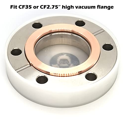 Conflat 2.75 2-3/4 CF35 бакарен заптивка, висок вакуум заптивка, CF-35 UHV заптивка