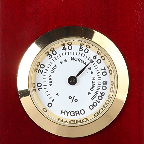 Домашна аналогна метеоролошка станица на Лили, со термометар Галилео, прецизен кварцен часовник, аналоген хигрометар и предвидтор