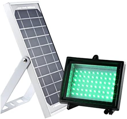 5W 60 LED соларни соларни поплави градинарски двор на отворено соларно ламба топло бело/ладно светло за бело/зелено зрак