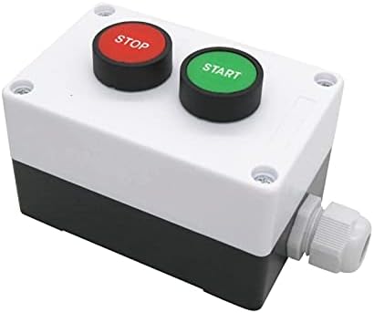 Tioyw AC 660V 10A моментално стартување/стоп црвено зелено знак Не NC Push копче за прекинувач на копчето