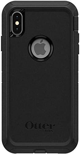 OtterBox БРАНИТЕЛ Серија Случај &засилувач; Футрола за iPhone Xs Макс-Црна