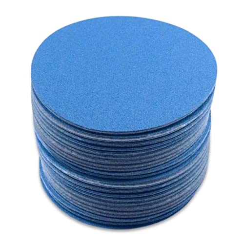 2Sand 2 инчи со сина филм со сина боја на кука и јамка Дискови 100 пакувања - 150 решетки