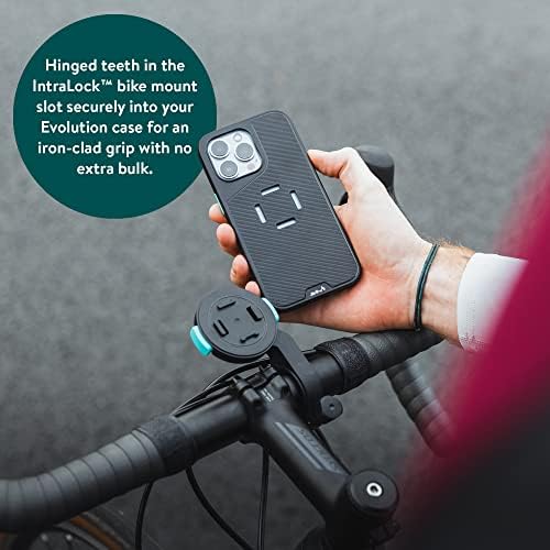 Мем - Телефонски телефон за велосипед и телефон за телефон за iPhone 13 Pro - Комплет за држачи на телефон за велосипеди - Интралок за монтирање