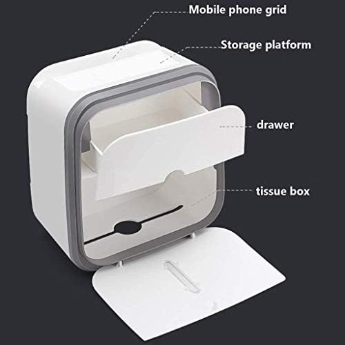 Кутија за ткиво за бања JYDQM, држач за тоалетна хартија, сад за тоалети, водоотпорна цевка за хартија без удар