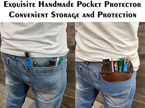Организатор на џеб за џеб на џеб од 5MOONSUN5, кој е џеб за алатки, пенкала погодни за фармерки за задниот џеб Одлични и лесни за употреба канцеларија и работа рачно изра?