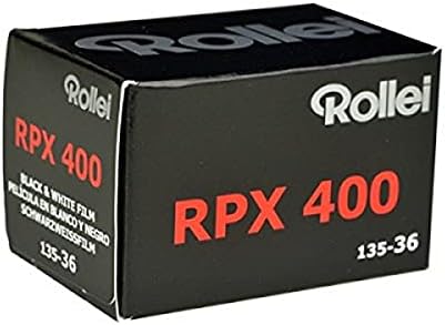 Rollei RPX 400 ISO Црна &засилувач; Бел Филм, 35mm, 36 Изложеност